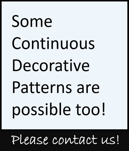 Bespoke Continuous Patterns